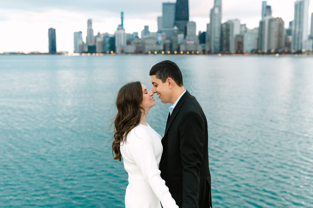 Chicago Engagement Session North Ave Beach